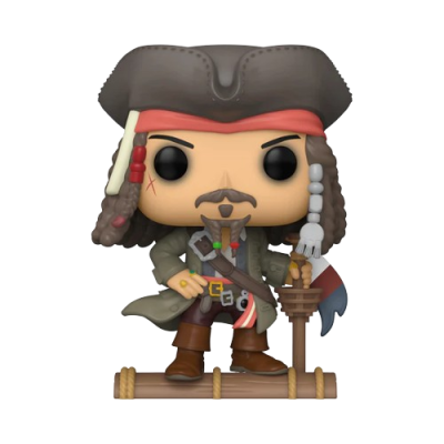Figura colecionável Funko Pop Jack Sparrow vestido de pirata