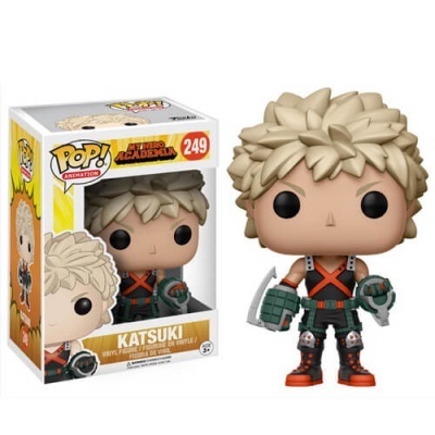 Boneco Funko Pop! Katsuki da série My Hero Academia com embalagem