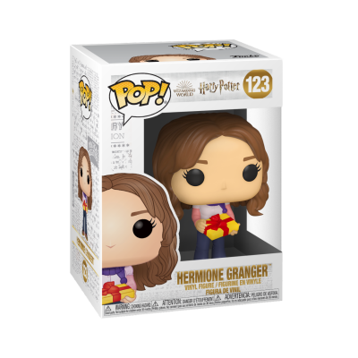 Funko Pop Hermione Granger Harry Potter nº123 na embalagem
