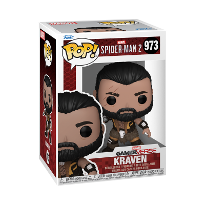 Figura Funko Pop Kraven Marvel Gamerverse Spider-Man 2