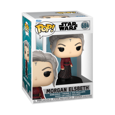Funko Pop! Morgan Elsbeth Star Wars nº 684 na caixa