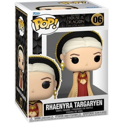 Figura de vinil Rhaenyra Targaryen Pop! na embalagem