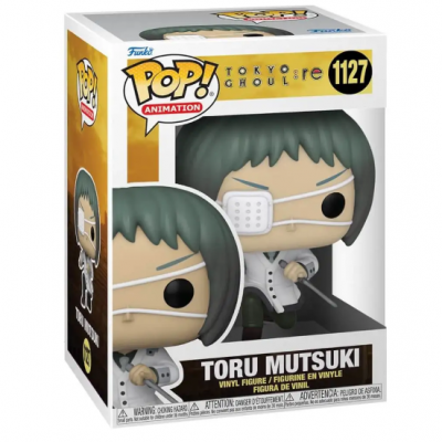 Funko Pop! Toru Mutsuki Tokyo Ghoul re n.º 1127 em embalagem