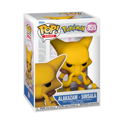 Figura Funko Pop! Games Alakazam Pokémon na caixa