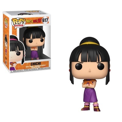 Figura Funko Pop! Chichi de Dragon Ball Z em caixa com janela