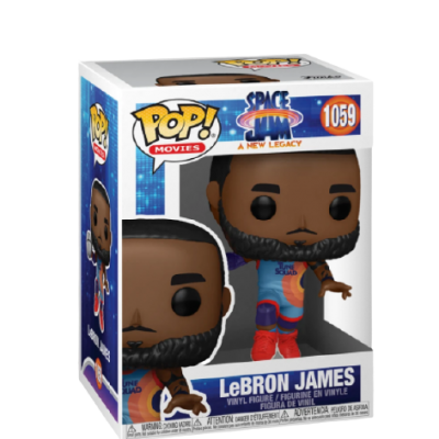 Figura Pop! LeBron James Space Jam em embalagem