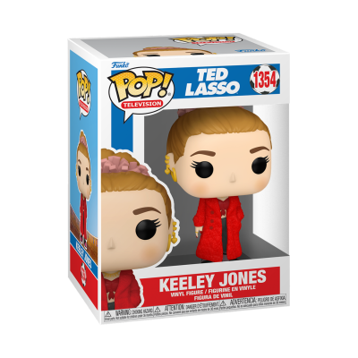 Figura Funko Pop! Keeley Jones Ted Lasso em caixa