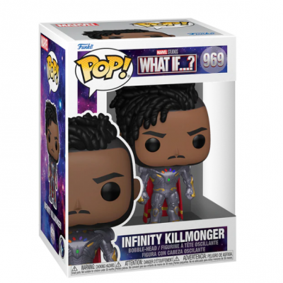 Figura Funko Pop! Infinity Killmonger na caixa