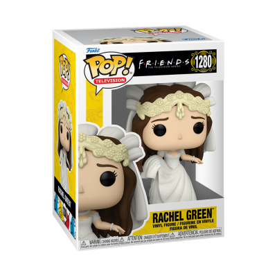 Funko Pop Rachel Green vestido de noiva em caixa