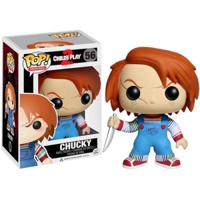 Figura POP! do Chucky com caixa do filme Child's Play