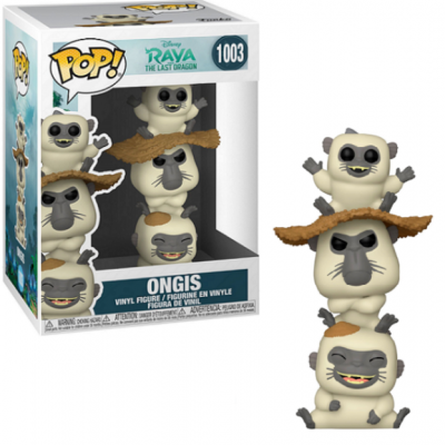 Figura de vinil Funko Pop! Ongis de Disney Raya The Last Dragon na caixa