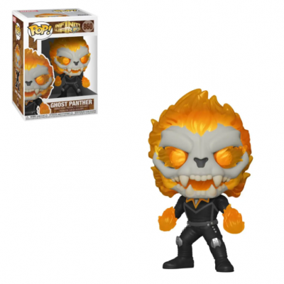 Boneco Funko Pop Ghost Panther com embalagem