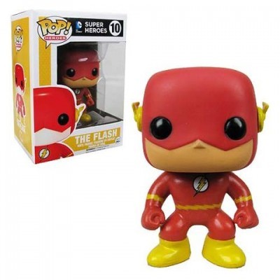 Figura colecionável Pop! Heroes The Flash com caixa