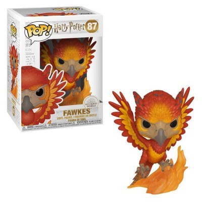 Figura Funko Pop! Fawkes de Harry Potter e caixa