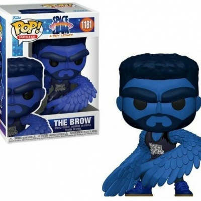 Figura Funko Pop! The Brow azul com asas em embalagem