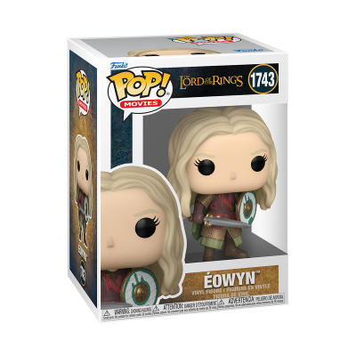 Figura Funko Pop! Éowyn do Senhor dos Anéis com escudo e espada