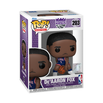 Funko Pop! De'Aaron Fox Sacramento Kings número 203