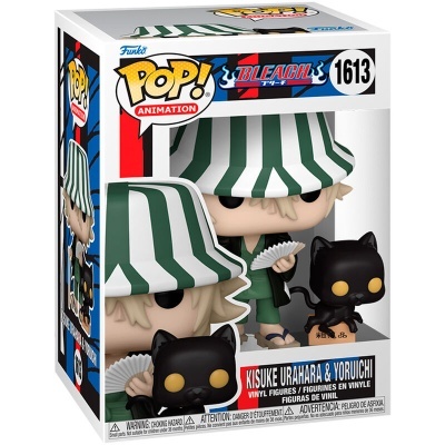 Figura Funko POP! Bleach Kisuke Urahara e Yoruichi na caixa