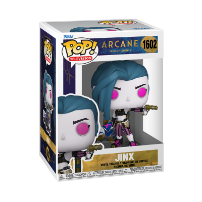 Figura Pop! Television Jinx Arcane vinil na embalagem