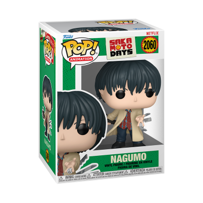 Figura de vinil Nagumo da coleção POP! Animation na caixa