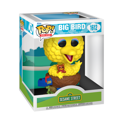 Boneco Funko Pop Deluxe Big Bird número 1612 da Sesame Street