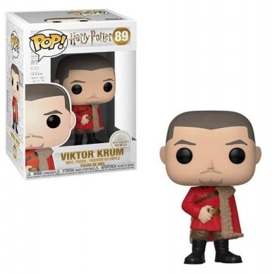 Figura Funko Pop! Viktor Krum da coleção Harry Potter número 89 em vinil
