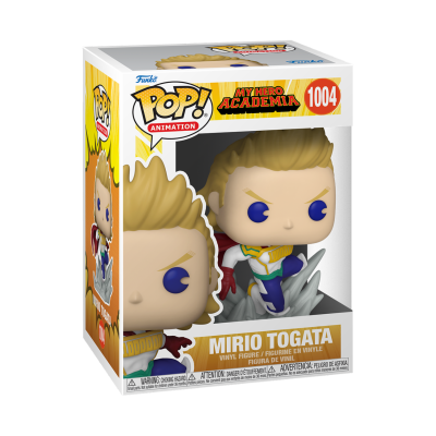 Funko Pop! Mirio Togata My Hero Academia na embalagem