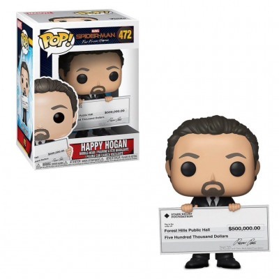 Figura Funko Pop! Happy Hogan com cheque falso