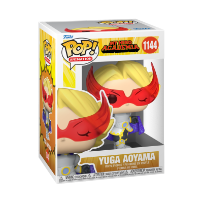 Figurina Pop! Yuuga Aoyama My Hero Academia na caixa