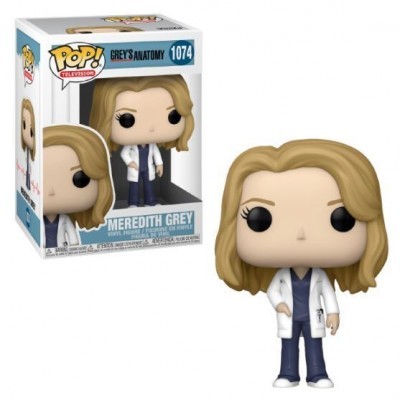 Figura Funko Pop! Meredith Grey de Grey's Anatomy em vinil com embalagem