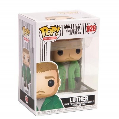 Figura Funko Pop! de Luther da The Umbrella Academy na embalagem