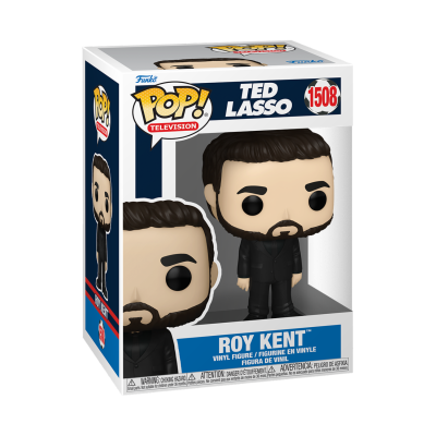Figura de vinil Boy Kent da série Ted Lasso na embalagem Pop! Television número 1508