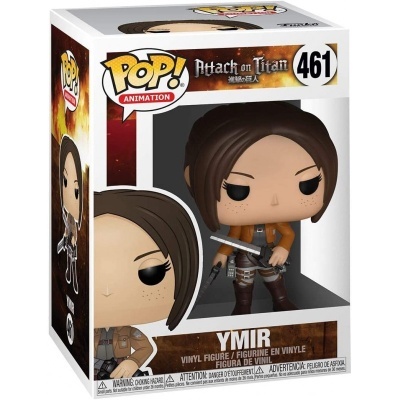 Figura de vinil Funko Pop! Animation Ymir Attack on Titan na caixa