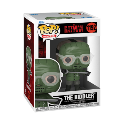 Figura Pop! Movies do The Riddler da Batman em caixa de vinil