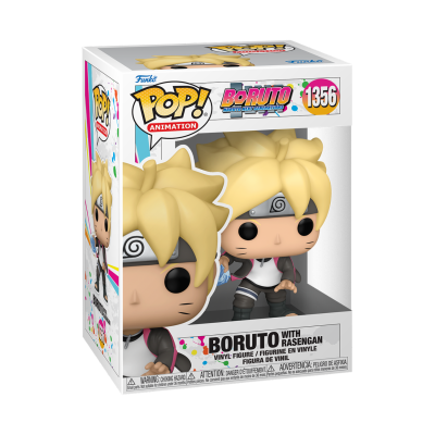 Figura Funko Pop! Boruto com Rasengan em caixa com janela, número 1356