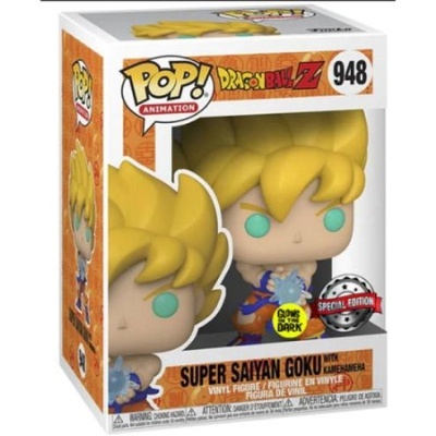 Figura Funko Pop! Super Saiyan Goku Dragon Ball Z em caixa