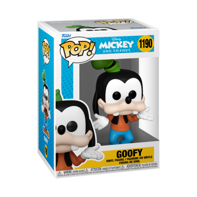 Figura Funko Pop de vinil do Pateta da Disney na caixa