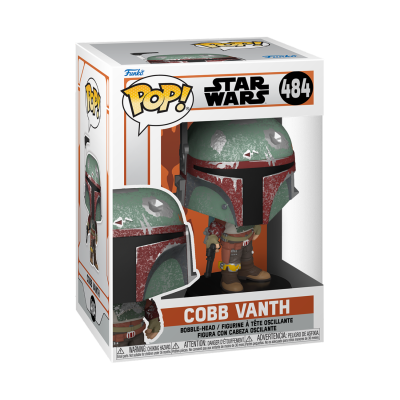 Figura Funko Pop! Cobb Vanth Star Wars na caixa