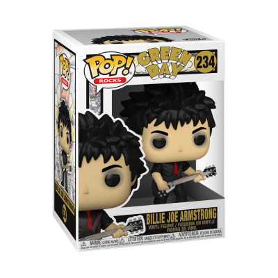 Figura colecionável POP! Rocks Billie Joe Armstrong Green Day número 234