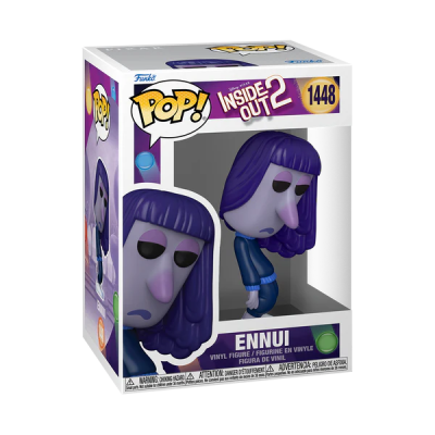 Figura Funko Pop! Ennui Inside Out 2 embalagem