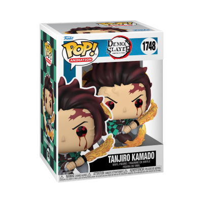 Funko Pop anime Tanjiro Kamado Demon Slayer em embalagem
