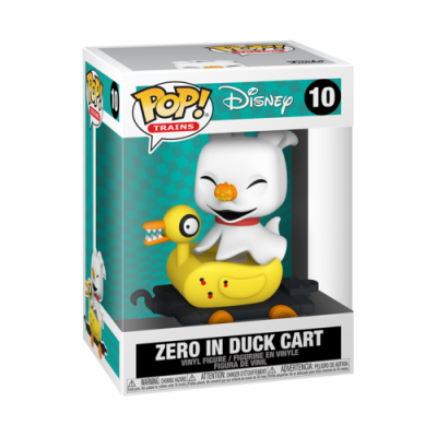 Funko Pop! Disney Zero in Duck Cart em caixa
