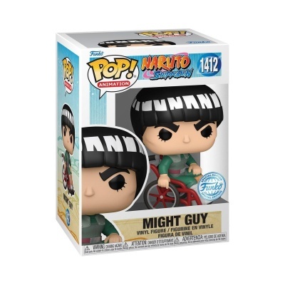 Funko Pop! Might Guy de Naruto Shippuden em caixa