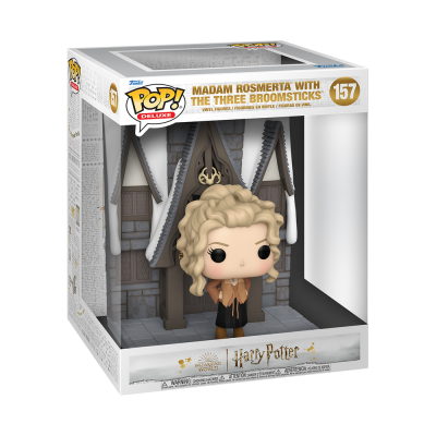 Figura Funko Pop Deluxe Madame Rosmerta do Harry Potter em caixa