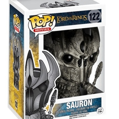 Boneco Funko Pop Sauron The Lord of the Rings em caixa