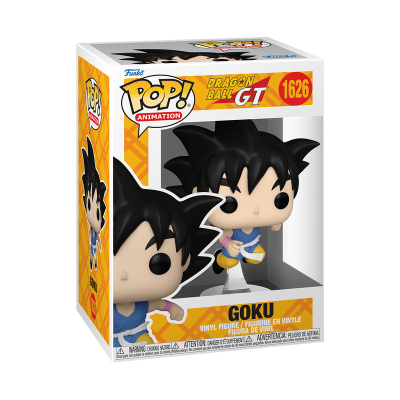 Figura Funko Pop de vinil Goku Dragon Ball GT na caixa