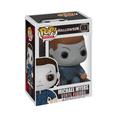 Figura vinyl Michael Myers na caixa Pop Movies Halloween 03