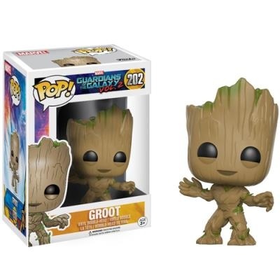 Figura Funko POP! de Groot em vinil com embalagem