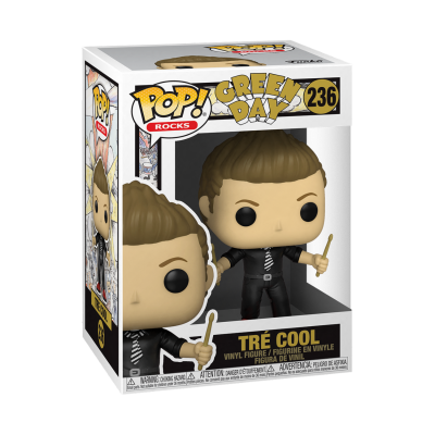 Figura Funko Pop! Rocks Tré Cool de Green Day na caixa