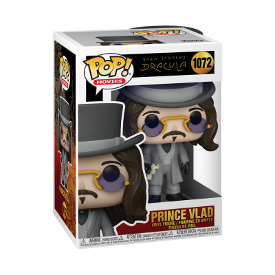 Figura Funko Pop! Prince Vlad de Bram Stoker's Dracula n.º 1072 em caixa